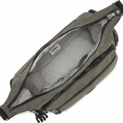 Uitgang 🥰 Kipling Gabbie Dames Crossbodytas - Green Moss 💯 -Tassen-Dames Winkel 550x520 14