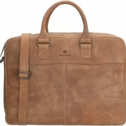 Goedkoop ✔️ Micmacbags Malmö Laptoptas 17,3 Inch (43 Cm) - Bruin ✔️