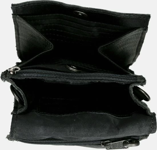 Goedkoopste ⌛ Bear Design Robbie Leren Crossbodytas / Schoudertas - Zwart ❤️ 8 Goedkoopste ⌛ Bear Design Robbie Leren Crossbodytas / Schoudertas - Zwart ❤️ - Afbeelding 6