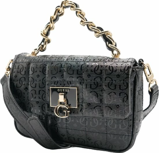 Gloednieuw π Guess Kobo Mini Flap Dams Crossbodytas - Zwart π 4 Gloednieuw π Guess Kobo Mini Flap Dams Crossbodytas - Zwart π - Afbeelding 2