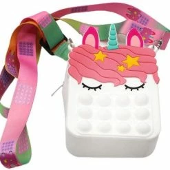 Kopen 🥰 Akyol Pop It Tasje - Pop It Tas - Fidget Unicorn Schoudertas - Pop It Unicorn Tasje - Schoudertasje Pop It - Rainbow Unicorn Pop It Bag - Kerst Cadeau Tas - Fidget Popit Unicorn Tas - Sling Tasje - Unicorn Sling Tasje 👍