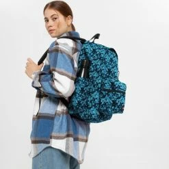 Beste Pirce 🔥 Eastpak Office Zippl'r Rugzak Ditsy Black (met ZIJVAK) 😀 -Tassen-Dames Winkel 550x532 2