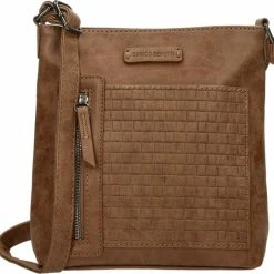 Beste Pirce ❤️ Enrico Benetti Alice 66629 Crossbody Tas / Schoudertas - Camel 🧨