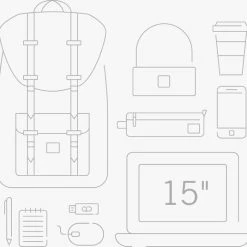 Goedkoopste 🎉 Herschel Little America - Black Crosshatch/Black / Ruime Rugzak Met 25L Opbergvolume - 15" Fleece-gevoerd Laptopvak - Magnetische Sluiting / Met Levenslange Fabrieksgarantie / Limited Lifetime Warranty / Zwart 🛒 -Tassen-Dames Winkel 550x535 8