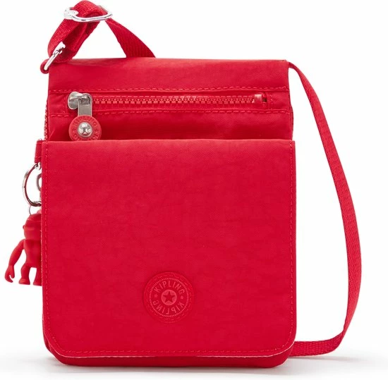 Begroting β Kipling Kleine Schoudertas / Crossbody Tas Dames - Polyester - New Eldorado - Rood π 11 Begroting β Kipling Kleine Schoudertas / Crossbody Tas Dames - Polyester - New Eldorado - Rood π - Afbeelding 9