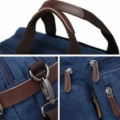 Flash-uitverkoop 🤩 Jeusin® Multifunctionele Comfortabele Laptoptas 3-in-1 Rugtas - Schoudertas - Voor 17,3-inch Laptop Formaat - Blauw ⭐ -Tassen-Dames Winkel 550x539 13