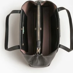 Korting ⭐ Guess Eco Brenton Girlfriend Satchel Dames Handtas - Zwart 👏 -Tassen-Dames Winkel 550x545