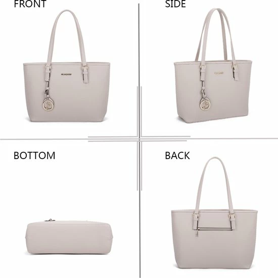 Goedkoop π Merkloos Gallantry - Dames Tas Shopper Met Rits- Handtas - Schooltas - Werktas - Geschikt Voor A4 - Beige π 7 Goedkoop π Merkloos Gallantry - Dames Tas Shopper Met Rits- Handtas - Schooltas - Werktas - Geschikt Voor A4 - Beige π - Afbeelding 6