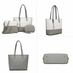 Gloednieuw π Miss Lulu Handtas - Handtassen Dames - Schoudertassen Vrouw - Crossbody - Clutch - Grijs (LG2023 GY/WE) π 13 Gloednieuw π Miss Lulu Handtas - Handtassen Dames - Schoudertassen Vrouw - Crossbody - Clutch - Grijs (LG2023 GY/WE) π -Tassen-Dames Winkel 550x549 21