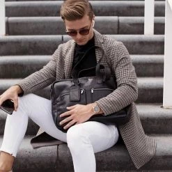 Flash-uitverkoop 😀 Cowboysbag Bag Kyle Schoudertas - 15 Inch Laptoptas - Zwart ❤️ -Tassen-Dames Winkel 550x550 108