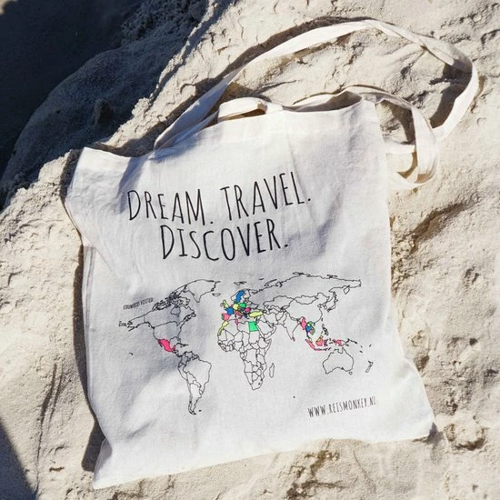 Korting β Katoenen Tas “Colour Your World” - Reismonkey - Wereldkaart Canvas - Kleur Je Eigen Wereldkaart In - Scratch Map Wereldkaart - Canvas Tas - Katoenen Tas Met Print - Tote Bag - Stoffen Tas π 4 Korting β Katoenen Tas “Colour Your World” - Reismonkey - Wereldkaart Canvas - Kleur Je Eigen Wereldkaart In - Scratch Map Wereldkaart - Canvas Tas - Katoenen Tas Met Print - Tote Bag - Stoffen Tas π - Afbeelding 2