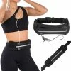 Coupon 🧨 VERK GROUP Reflecterende Hardloop Heuptas Voor Dames - Hoofdtelefoonkabeluitgang -Verstelbare Elastische Heupband Running Belt Universeel Voor Alle Telefoons (Samsung, Huawei, Apple) – Waterdicht - Zwart 😉 -Tassen-Dames Winkel 550x550 1118