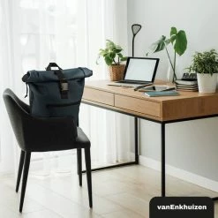 Uitgang ✔️ Van Enkhuizen VanEnkhuizen Rolltop Rugzak Met Laptopvak 15,6 Inch - 20 Liter - Waterafstotend En Thermo Materiaal - Navy 😉 -Tassen-Dames Winkel 550x550 1128
