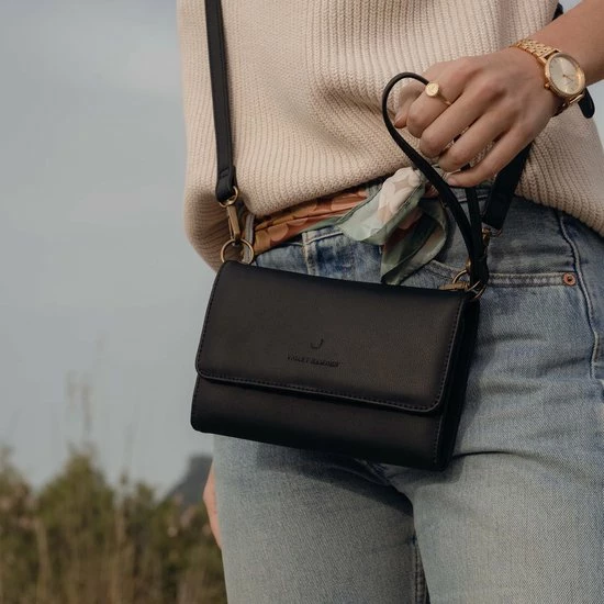 Groothandel π Violet Hamden Essential Bag Dames Clutch Leer - Zwart β€οΈ 9 Groothandel π Violet Hamden Essential Bag Dames Clutch Leer - Zwart β€οΈ - Afbeelding 7