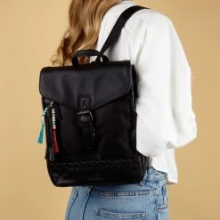 Kopen ✨ Micmacbags Friendship Rugzak - Zwart 👍 -Tassen-Dames Winkel 550x550 1173