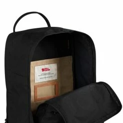 Gloednieuw 👏 Fjallraven Fjällräven Kånken No. 2 Black Unisex Rugzak - Black ⌛ -Tassen-Dames Winkel 550x550 1178