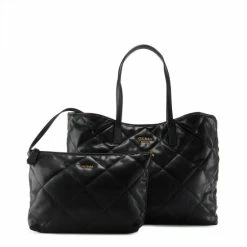 Goedkoopste 🔥 Guess Vikky Tote Dames Shopper - Zwart - Maat Geen 🛒 -Tassen-Dames Winkel 550x550 181