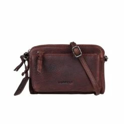Coupon 😉 Burkely Antique Avery Dames Mini Bag Crossbodytas - Bruin ❤️ -Tassen-Dames Winkel 550x550 279