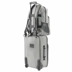 Goedkoopste 🔔 TravelZ Hipster Rugtas | 28 Liter Rugzak | Laptop Rugtas 17" | Veel Compartimenten En Laptopvak | Grijs 🧨 -Tassen-Dames Winkel 550x550 329