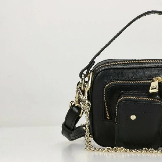 Gloednieuw π₯ Nunoo Kleine Schoudertas / Crossbody Tas Dames - Leer - Helena - Zwart β 8 Gloednieuw π₯ Nunoo Kleine Schoudertas / Crossbody Tas Dames - Leer - Helena - Zwart β - Afbeelding 6