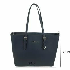 Kopen 🎁 Merkloos Flora & CO Dames Schoudertas Blauw 💯 -Tassen-Dames Winkel 550x550 343