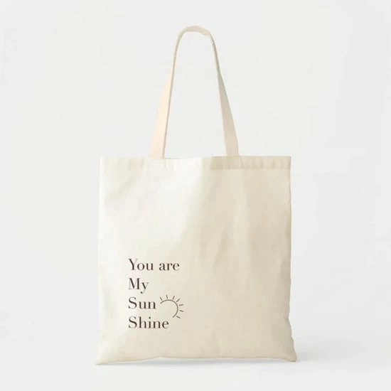 Uitgang π DutchToteBags Tote Bag - Sunshine Quote Design - Schouder Tas π 4 Uitgang π DutchToteBags Tote Bag - Sunshine Quote Design - Schouder Tas π - Afbeelding 2