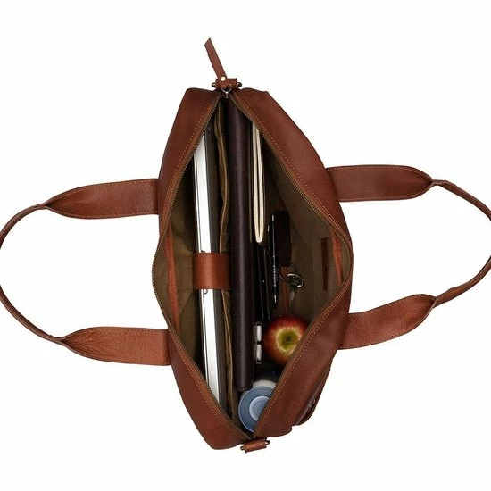 Flash-uitverkoop 🥰 Burkely Vintage River Worker - Schoudertas - Cognac ✨ 6 Flash-uitverkoop 🥰 Burkely Vintage River Worker - Schoudertas - Cognac ✨ - Afbeelding 4