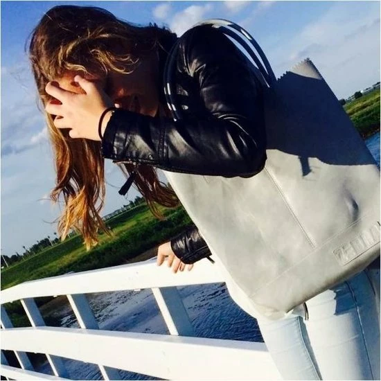 Goedkoop β Zebra Trends Schoudertas Natural Bags - Grijs π 9 Goedkoop β Zebra Trends Schoudertas Natural Bags - Grijs π - Afbeelding 7