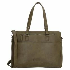 Top 10 ✔️ Enrico Benetti Lily 66450 Dames Laptoptas/ Business Schoudertas 14" Laptopvak - Olijf Groen 😍 -Tassen-Dames Winkel 550x550 375