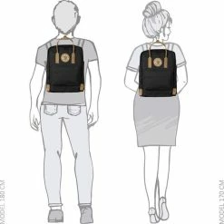 Coupon 🛒 Fjallraven Fjällräven Kånken No. 2 Unisex Rugzak - Black ✨ -Tassen-Dames Winkel 550x550 388