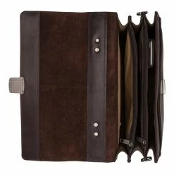 Beste recensies van 🌟 Burkely Vintage Dean Briefcase 3-Comp - Aktetas - Bruin 👏 -Tassen-Dames Winkel 550x550 413