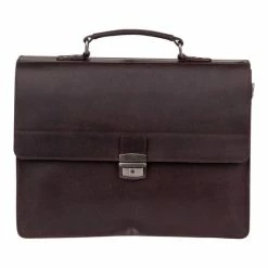 Beste recensies van 🌟 Burkely Vintage Dean Briefcase 3-Comp - Aktetas - Bruin 👏 -Tassen-Dames Winkel 550x550 418