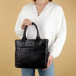 Groothandel 👏 Micmacbags Porto Handtas - Zwart 😉 -Tassen-Dames Winkel 550x550 46