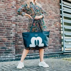 Gloednieuw ❤️ Mickey Mouse & Friends Disney Mickey Mouse Forever Famous Shopper - 33,6 L - Zwart 👏 -Tassen-Dames Winkel 550x550 515