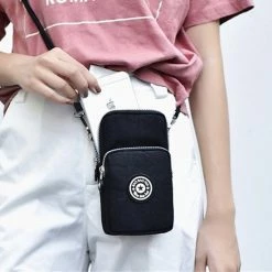 Groothandel 💯 Moodadventures - Telefoontas Zwart - Afneembare Schouderband - Festival- Sporten 🎉 -Tassen-Dames Winkel 550x550 558