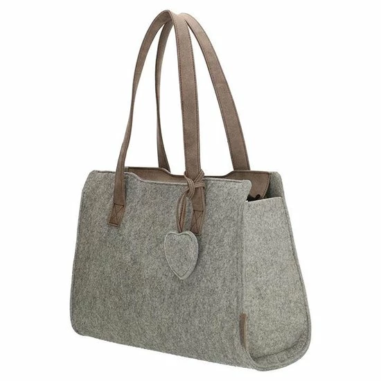 Groothandel 𧨠Beagles Vilt Shopper Marbella Grijs π 4 Groothandel 𧨠Beagles Vilt Shopper Marbella Grijs π - Afbeelding 2