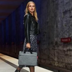 Flash-uitverkoop 😍 Reisenthel Netbookbag Laptoptas Netbook Tas - 5L - Twist Silver Grijs 🔔 -Tassen-Dames Winkel 550x550 60