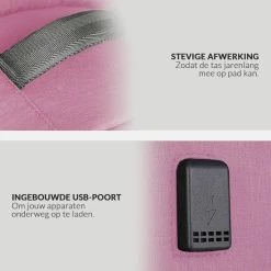 Begroting ⭐ Anti Diefstal Rugzak Inclusief Usb Oplaadstation - Geschikt Voor Laptop - Anti Theft En Spat Waterdicht| Lovnix Bag104 | Roze 🤩 -Tassen-Dames Winkel 550x550 628
