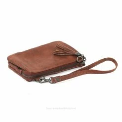 Goedkoopste 😍 Bear Design Alessia Leren Schoudertasje/Clutch - Cognac ⌛ -Tassen-Dames Winkel 550x550 647