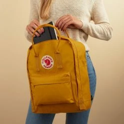 Coupon 😍 Fjallraven Fjällräven Kånken Unisex Rugzak - Ochre-Confetti Pattern 💯 -Tassen-Dames Winkel 550x550 721