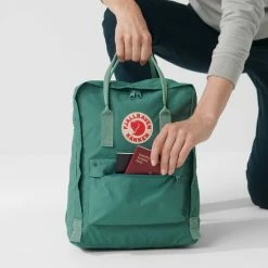 Coupon 😍 Fjallraven Fjällräven Kånken Unisex Rugzak - Ochre-Confetti Pattern 💯 -Tassen-Dames Winkel 550x550 724