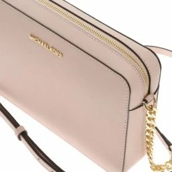 Beste Verkoop 🌟 Michael Kors Jet Set Large Dames Crossbodytas - Roze ✔️ -Tassen-Dames Winkel 550x550 798