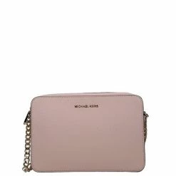 Beste Verkoop 🌟 Michael Kors Jet Set Large Dames Crossbodytas - Roze ✔️ -Tassen-Dames Winkel 550x550 802