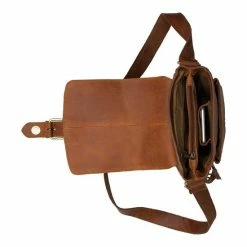 Promo 🎉 Burkely Vintage Luke Cross Over - Schoudertas - Cognac ⌛ -Tassen-Dames Winkel 550x550 876