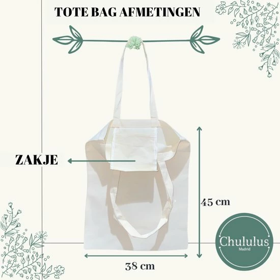 Korting β¨ Chululus Madrid: Tote Bag - Kind People Are My Kinda People - Canvas Tas - Katoenen Tas - Creatief Design - Quote π― 4 Korting β¨ Chululus Madrid: Tote Bag - Kind People Are My Kinda People - Canvas Tas - Katoenen Tas - Creatief Design - Quote π― - Afbeelding 2