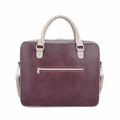 Beste Pirce ⌛ Noi-Noi 'Charlie' - Laptoptas 15 Inch - Handtas - Schoudertas - Beige / Rood / Oranje - Dames - Functioneel - NN-234-01 🎁 -Tassen-Dames Winkel 550x550 926