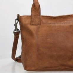 Kopen 😀 Bear Design Medium Schoudertas / Crossbody Tas Dames - Leer - Calisto Pelle - Cognac ✔️ -Tassen-Dames Winkel 550x550 947