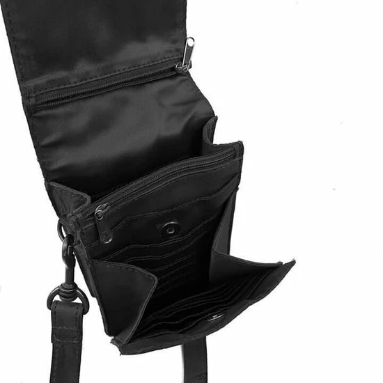 Goedkoopste ⌛ Bear Design Robbie Leren Crossbodytas / Schoudertas - Zwart ❤️ 7 Goedkoopste ⌛ Bear Design Robbie Leren Crossbodytas / Schoudertas - Zwart ❤️ - Afbeelding 5