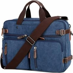 Flash-uitverkoop 🤩 Jeusin® Multifunctionele Comfortabele Laptoptas 3-in-1 Rugtas - Schoudertas - Voor 17,3-inch Laptop Formaat - Blauw ⭐ -Tassen-Dames Winkel 550x551 8
