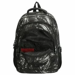 Gloednieuw ⭐ Enrico Benetti Santa Cruz 62038 Laptoprugzak 17" - Zwart Verenprint ⌛ -Tassen-Dames Winkel 550x557 1